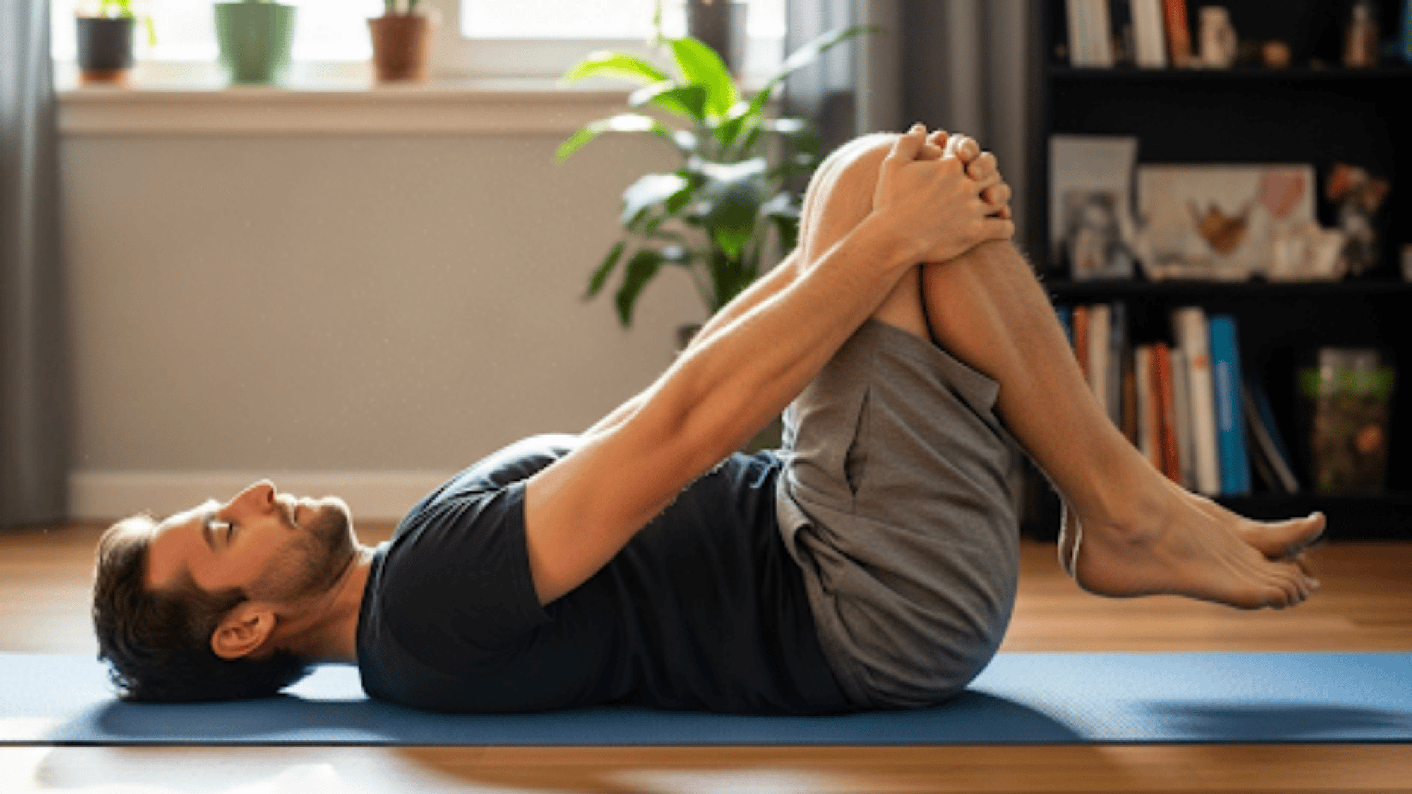 1 wind relieving pose pawanmuktasana