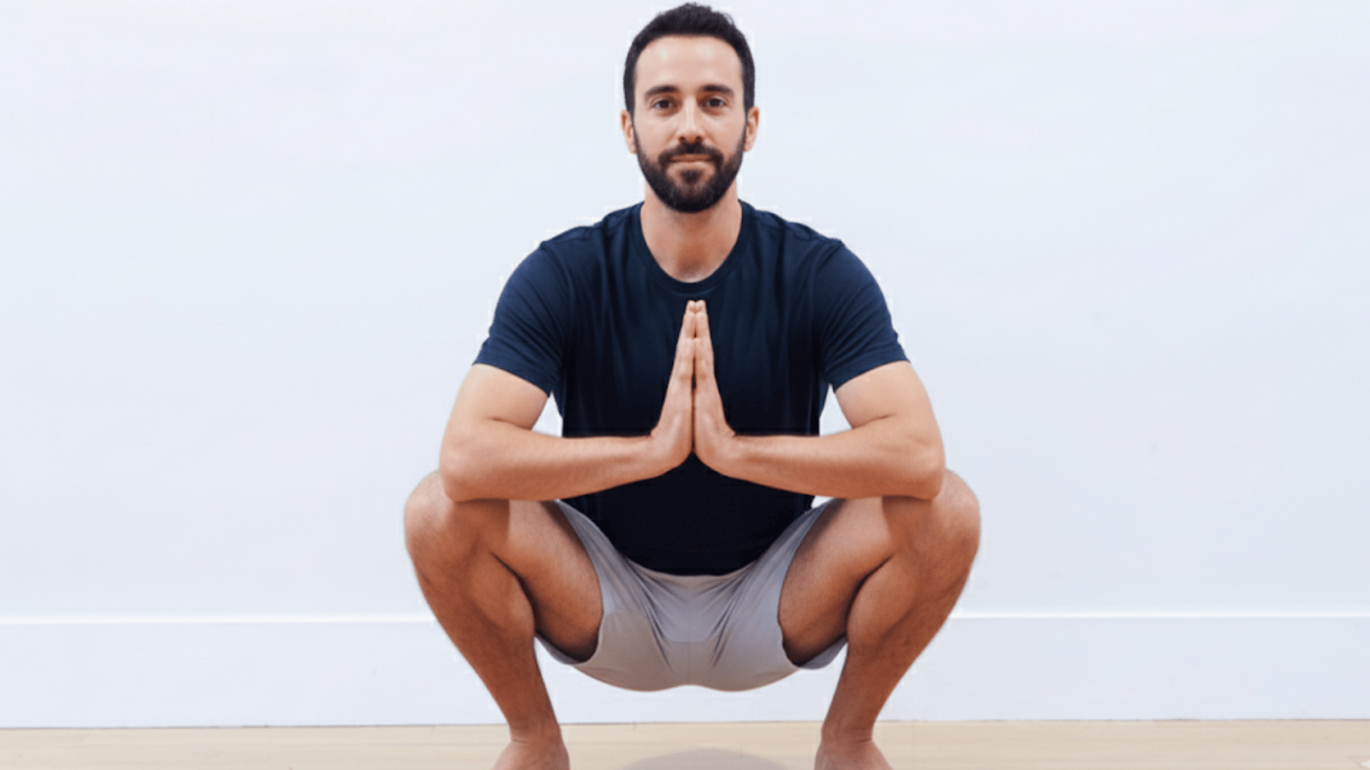 9 garland pose malasana