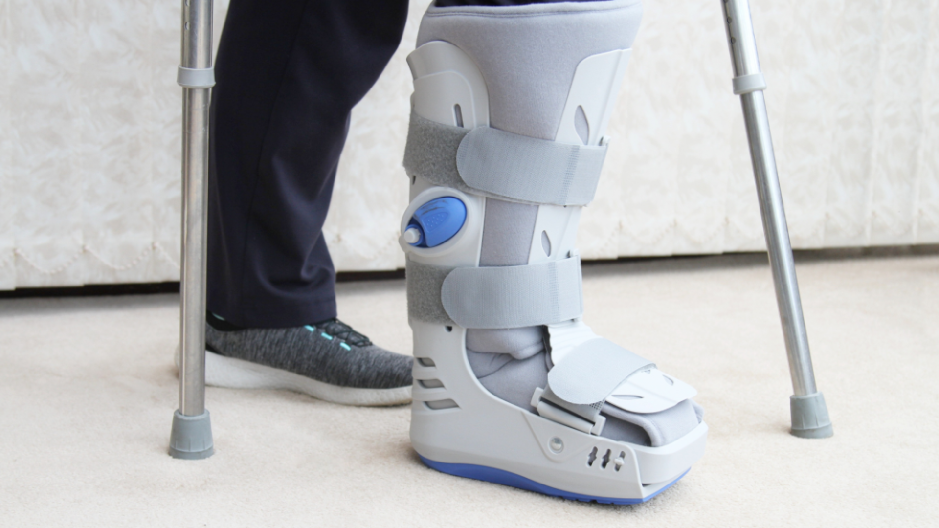 a walking boot