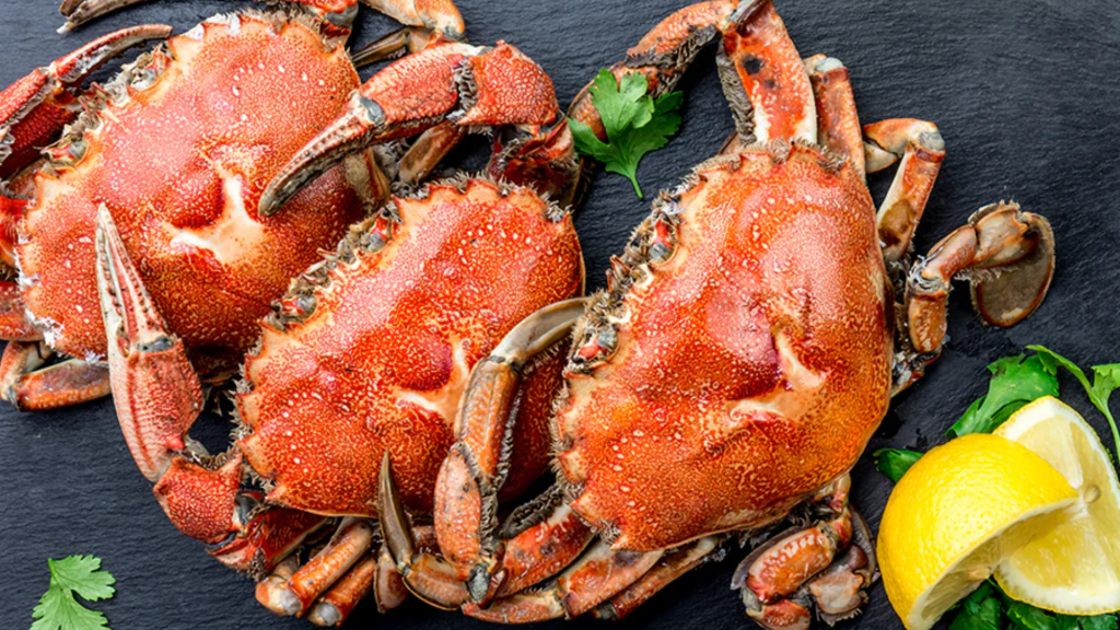 calories in crab legs featured