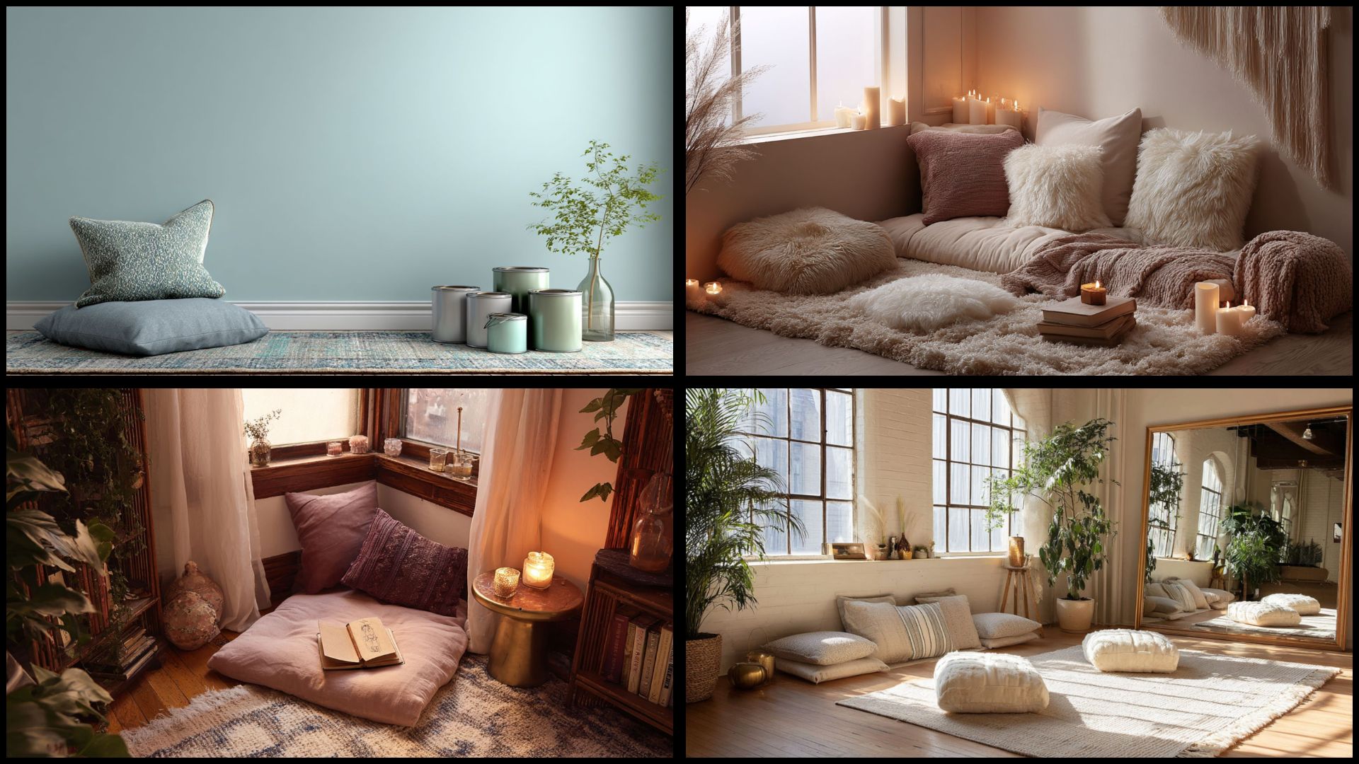 easy meditation room ideas on a budget