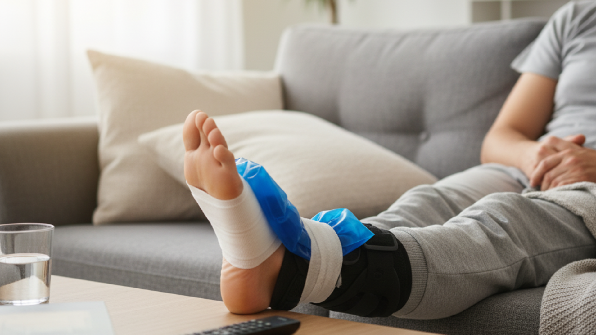 high ankle sprain recovery time