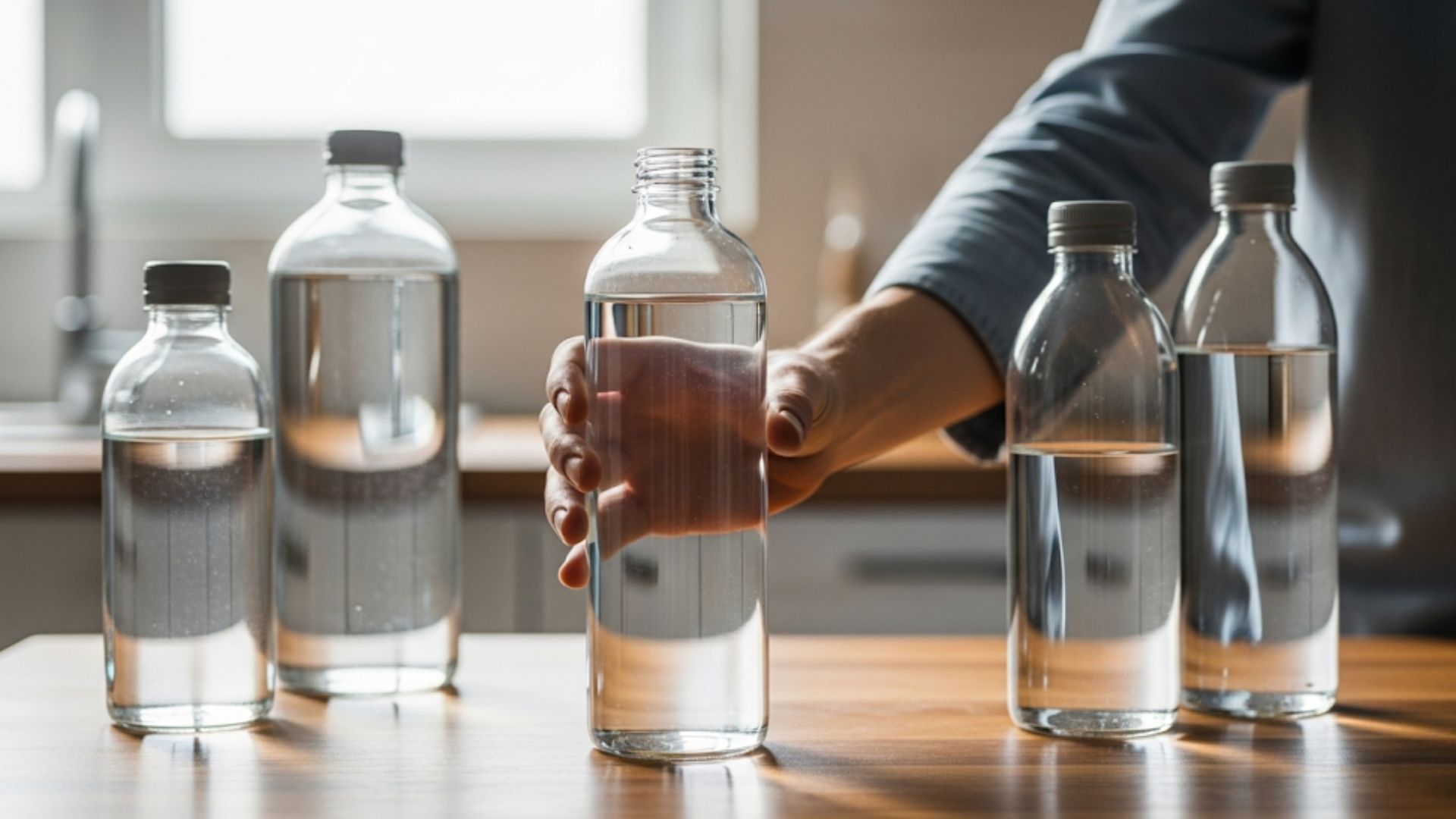 ,how many water bottles a day