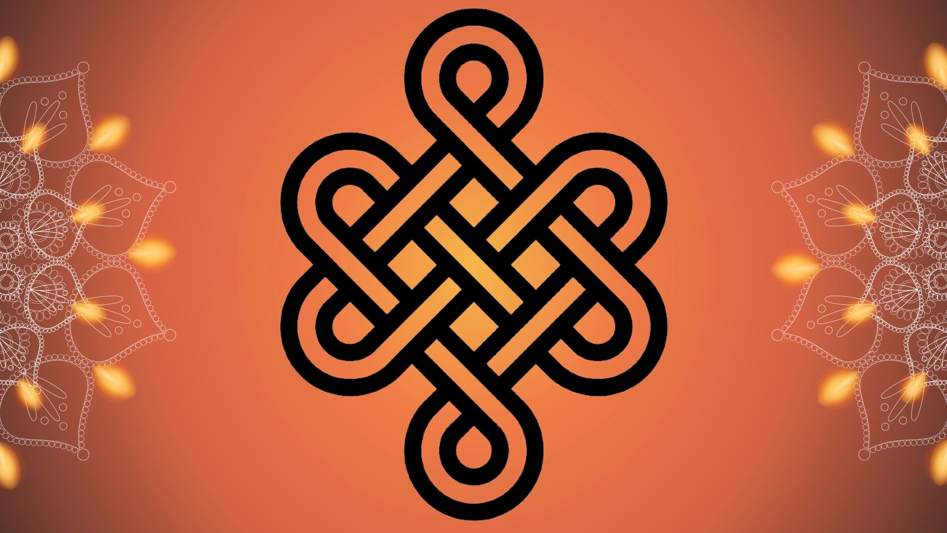infinity knot yoga symbol