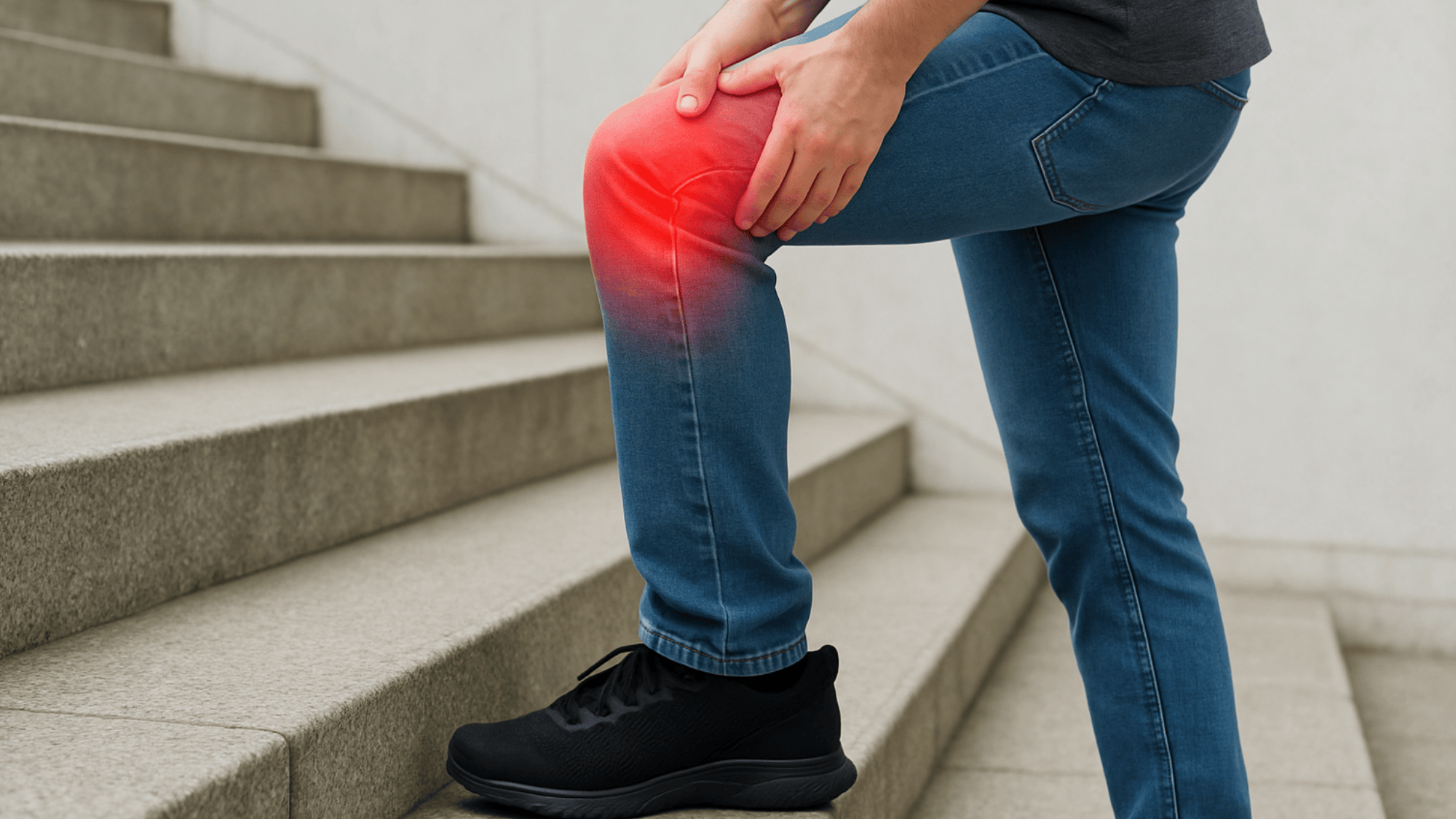 knee pain going up stairs