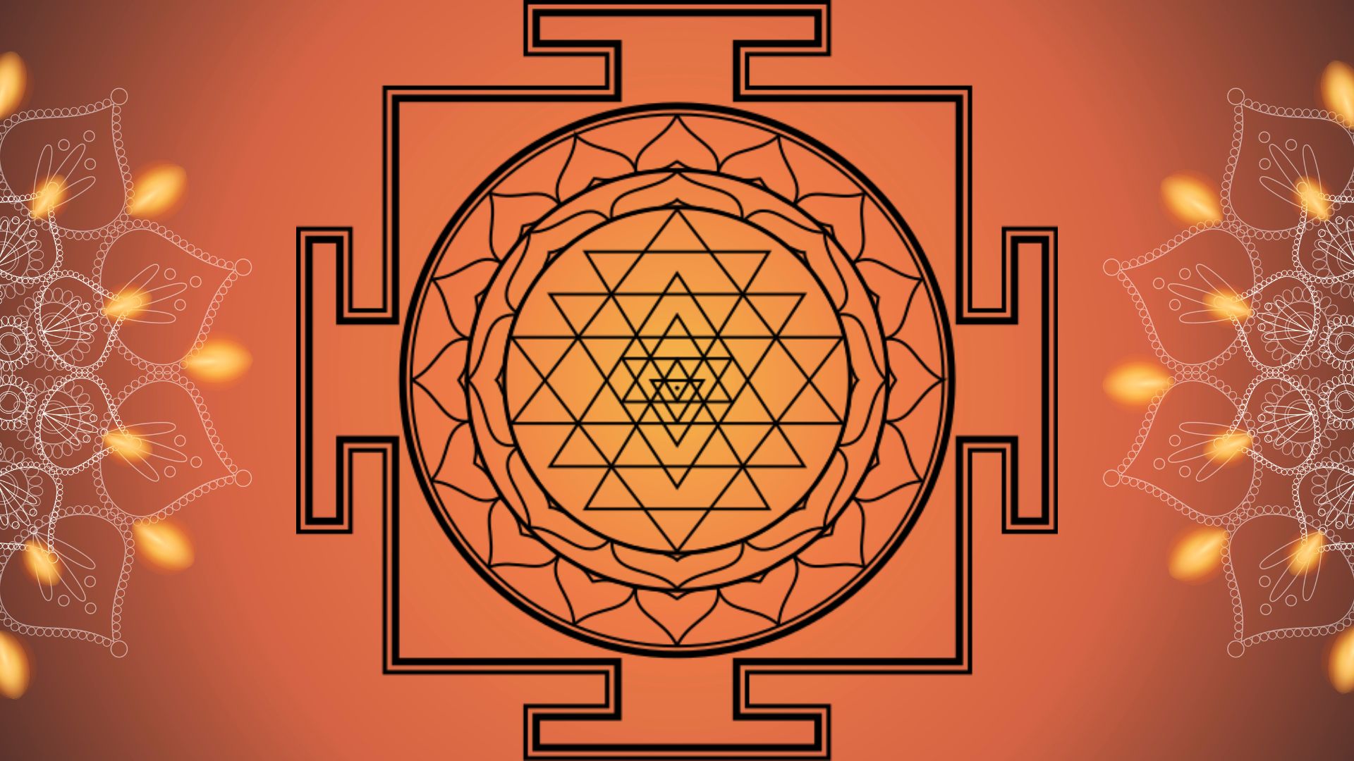 sri yantra yoga symbol