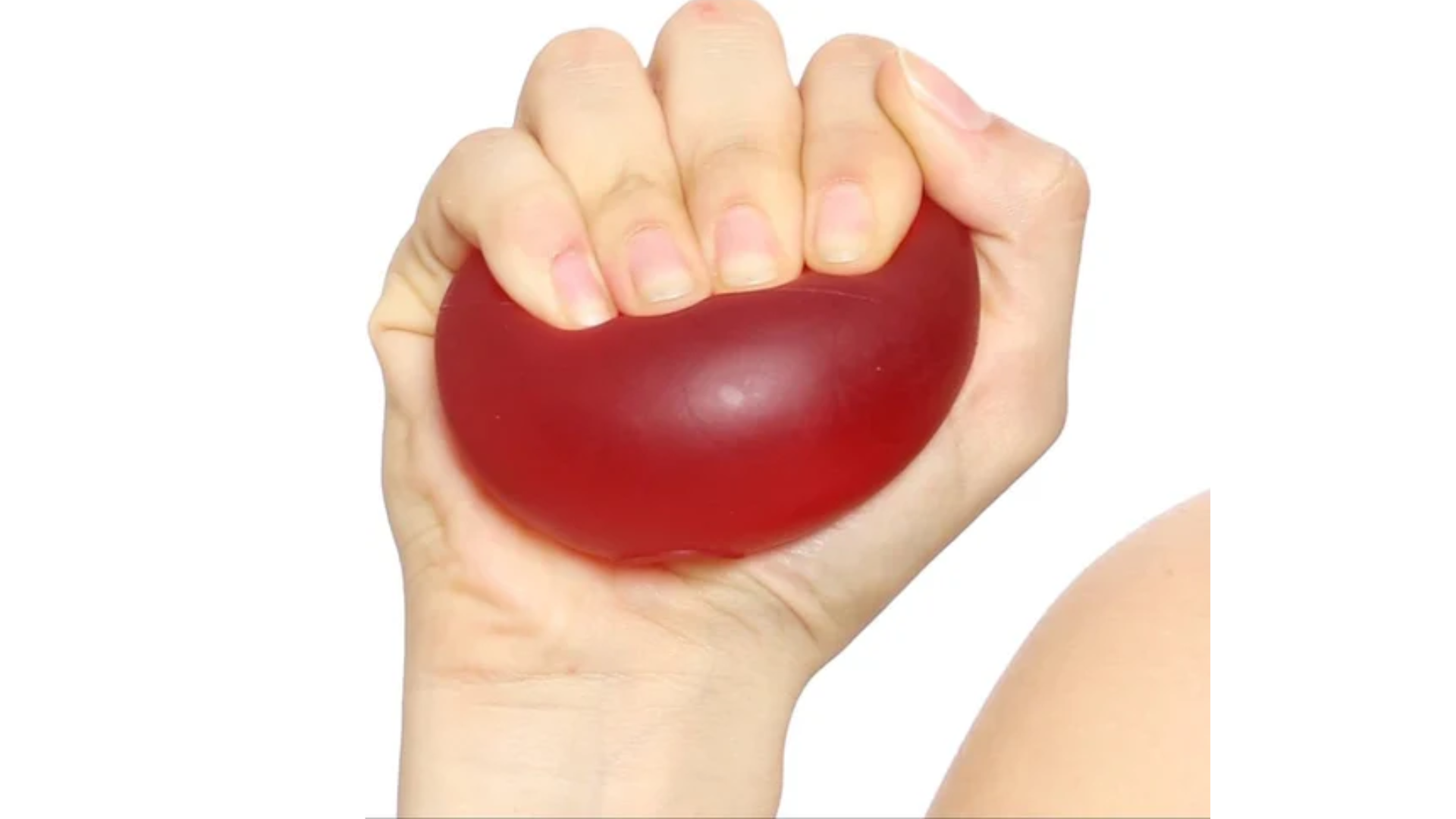 stress ball squeeze