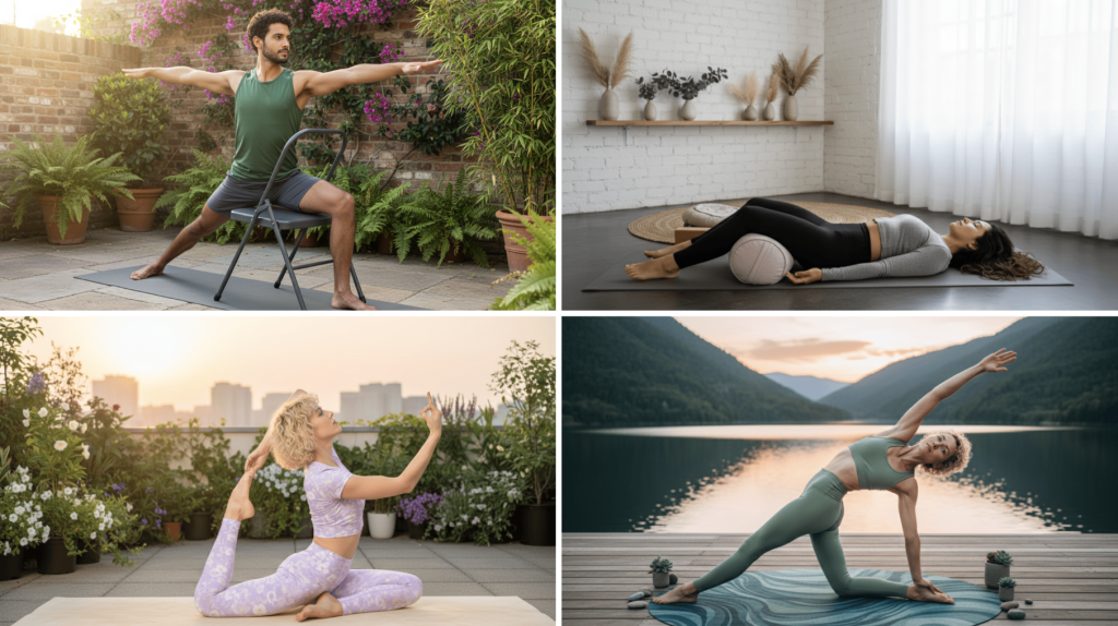 types of yoga and yoga classes
